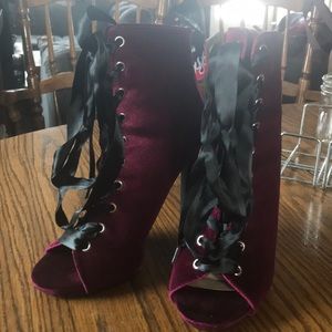 Just fab high heel bootie